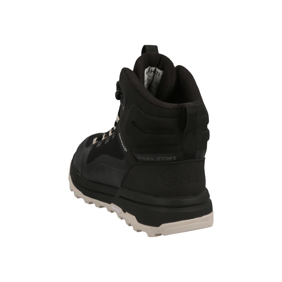 Halti Hiker Kuru DrymaxX Outdoor Schuhe Herren in schwarz/grau mit robuster Sohle, Schnürung und wasserdichter Membran.