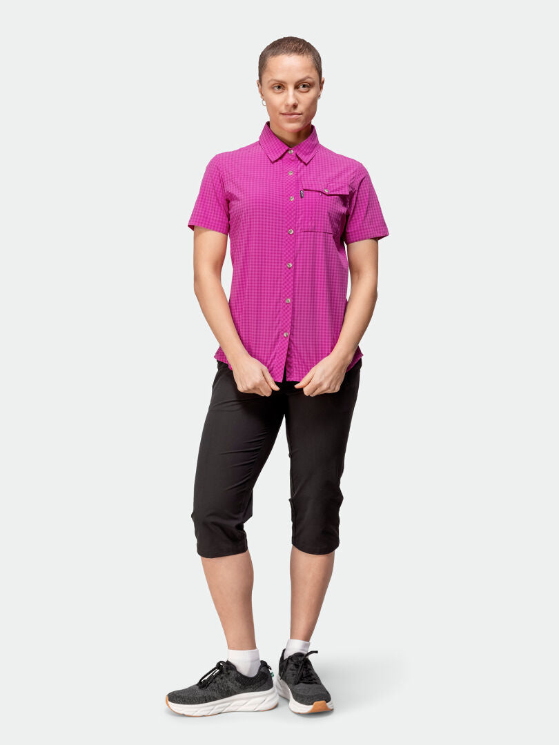 Halti Kota Outdoor Short Sleeve Shirt Women's Pink