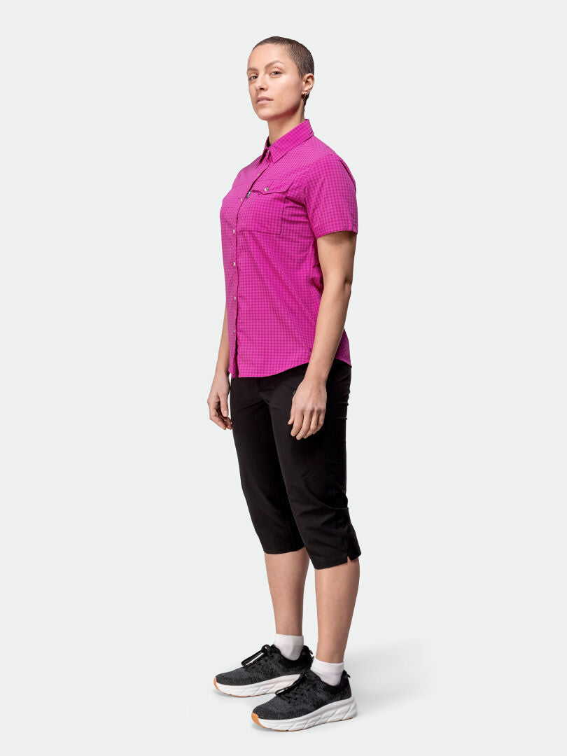 Halti Kota Outdoor Short Sleeve Shirt Women's Pink