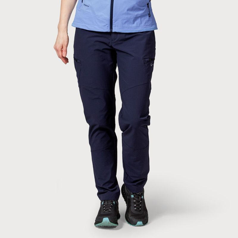 halti pallas evo damen outdoor hosen blau