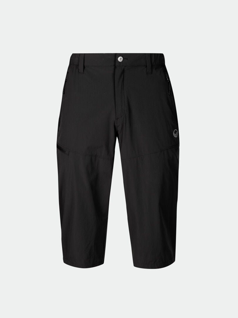 Halti Pallas Cool X-Stretch Caprihose Herren, knielang mit Dry Quick-Gewebe und UPF 90+-Schutz, auf einfarbigem Hintergrund.