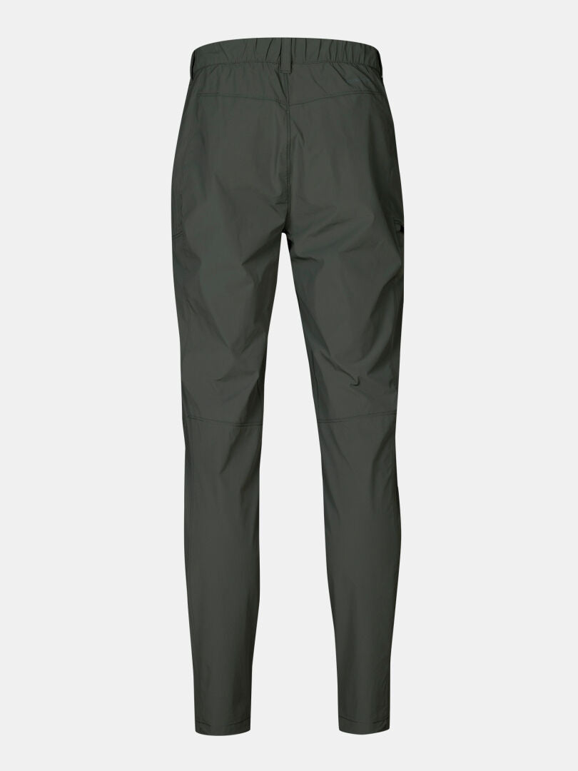 Halti Pallas Cool X-stretch Hosen Herren, dunkelgrün, UPF 90+, ideal für Outdoor-Aktivitäten; Rückenansicht abgebildet.