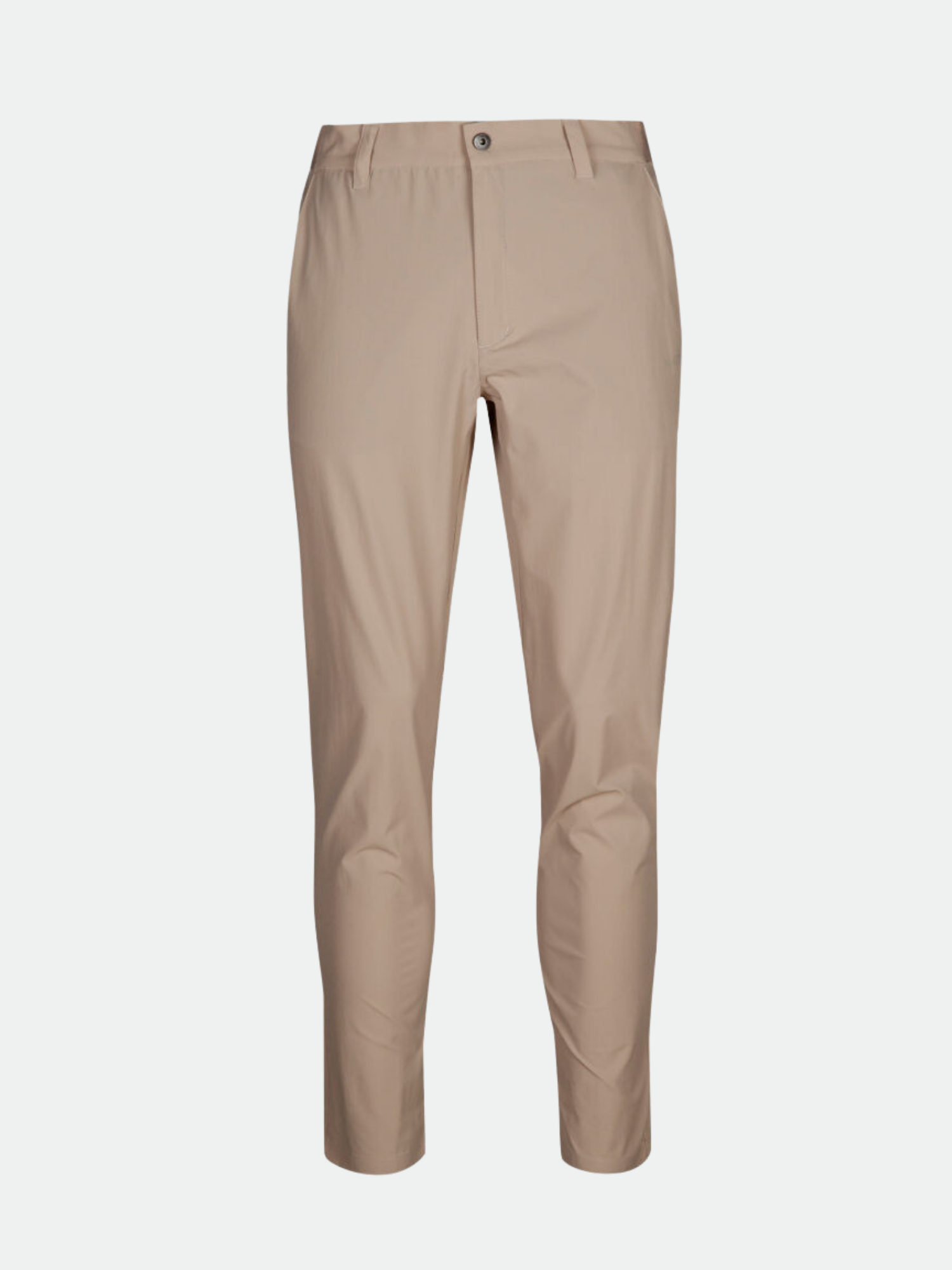 Halti Drive Herren X-Stretch Chinos in Beige, Slim-Fit mit Knopf, Reißverschluss und Seitentaschen.