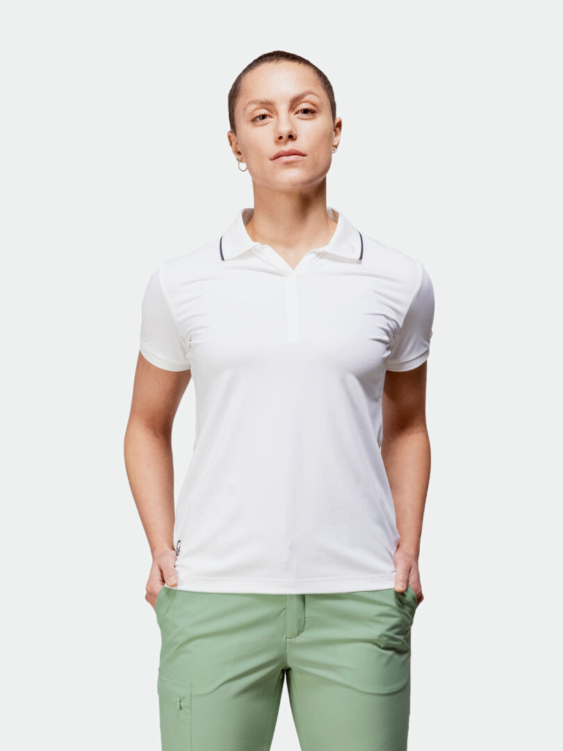 Halti Swingi Technical Polo Shirt Women's White