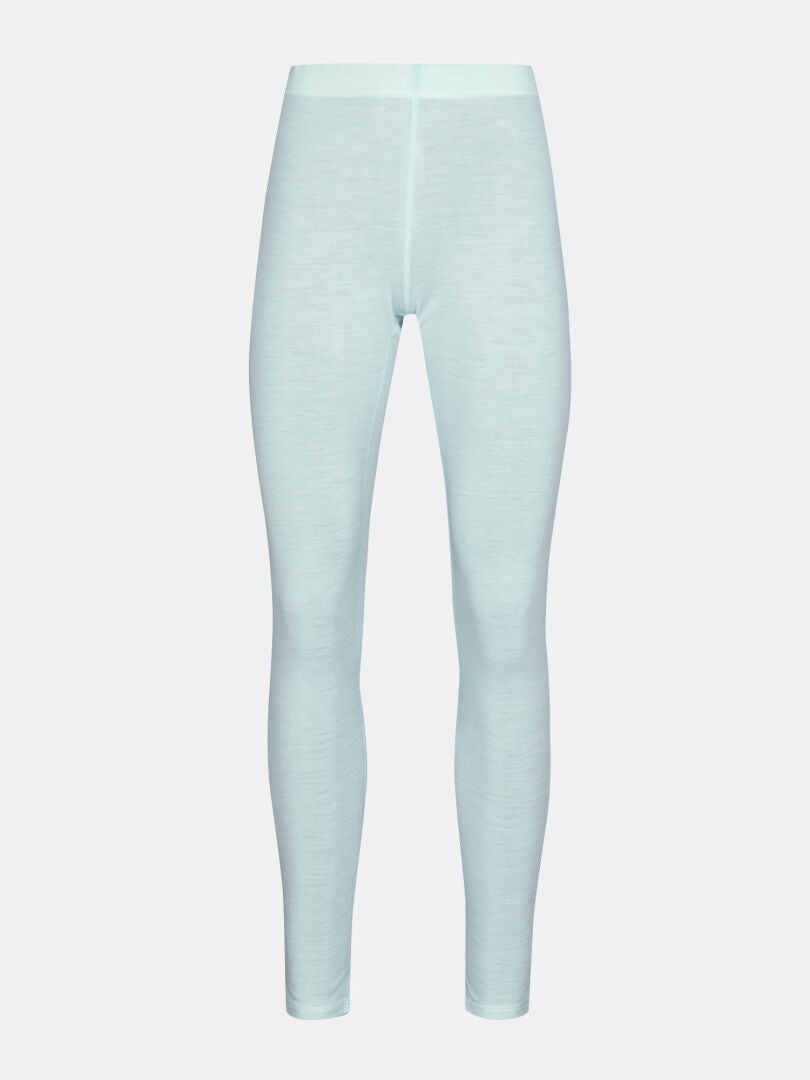 Hellblaues Halti Neva Merino Unterwäsche-Set für Damen – Base-Layer-Leggings für den Outdoor-Sport.