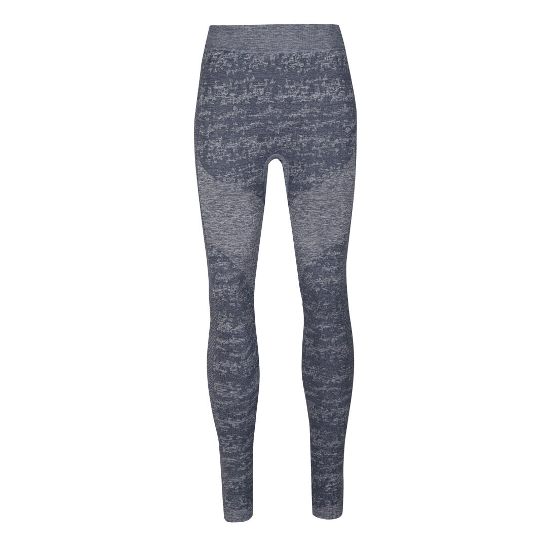 Halti Free Seamless Unterwäsche-Set Damen: graue Leggings mit hoher Taille, Strukturmuster, Active Dry-Material.