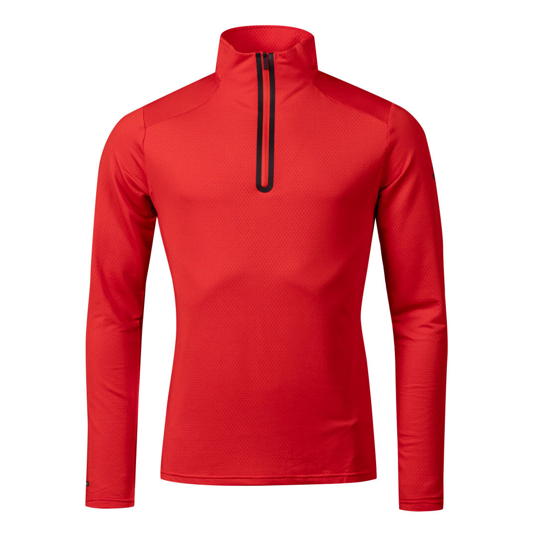 Halti Moodi II Half Zip Shirt Men's Red / Moodi II Paita Miesten Punainen / Moodi II Tröja Herr röd / Moodi II Hemnd Herren rot