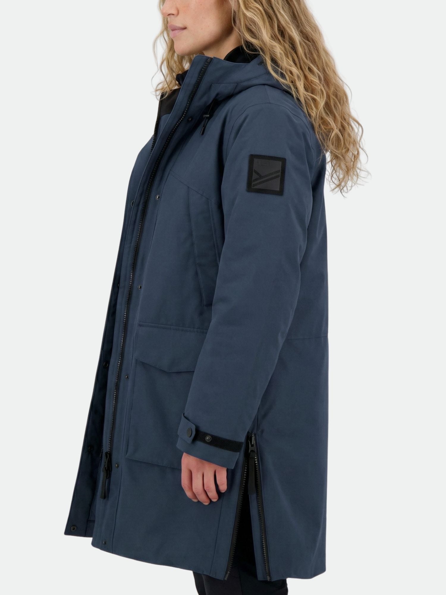 Blau Winter Parka Jacket