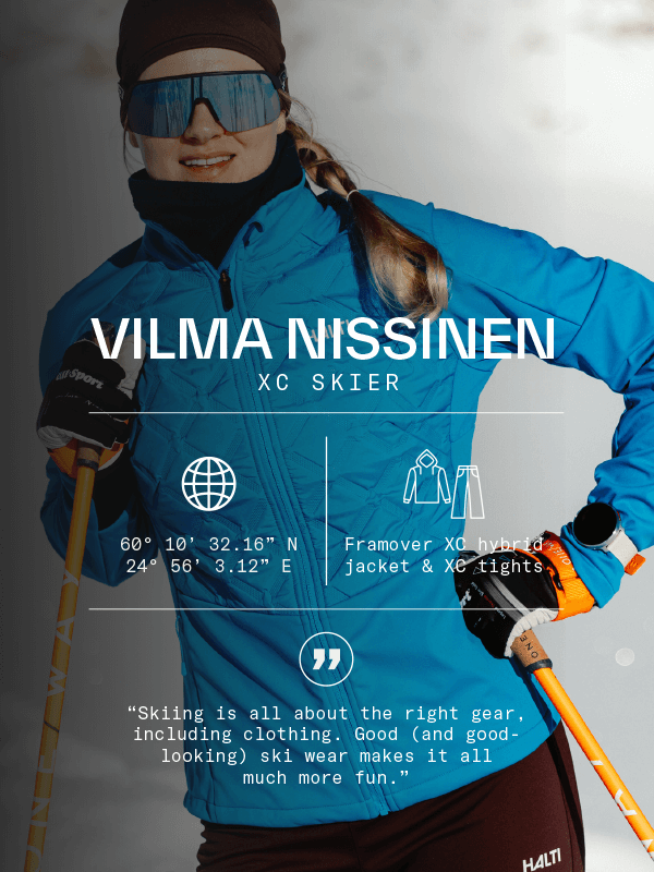 Tester story: Vilman Nissinen, Cross-Country Skier