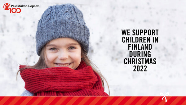 Während Weihnachten 2022 unterstützen wir Kinder in Finnland