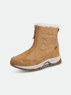 Halti Sletta Zip DX Winterstiefel Damen: gesteppt, DrymaxX, Frontreißverschluss, Kunstfellfutter & dicke Gummisohle.