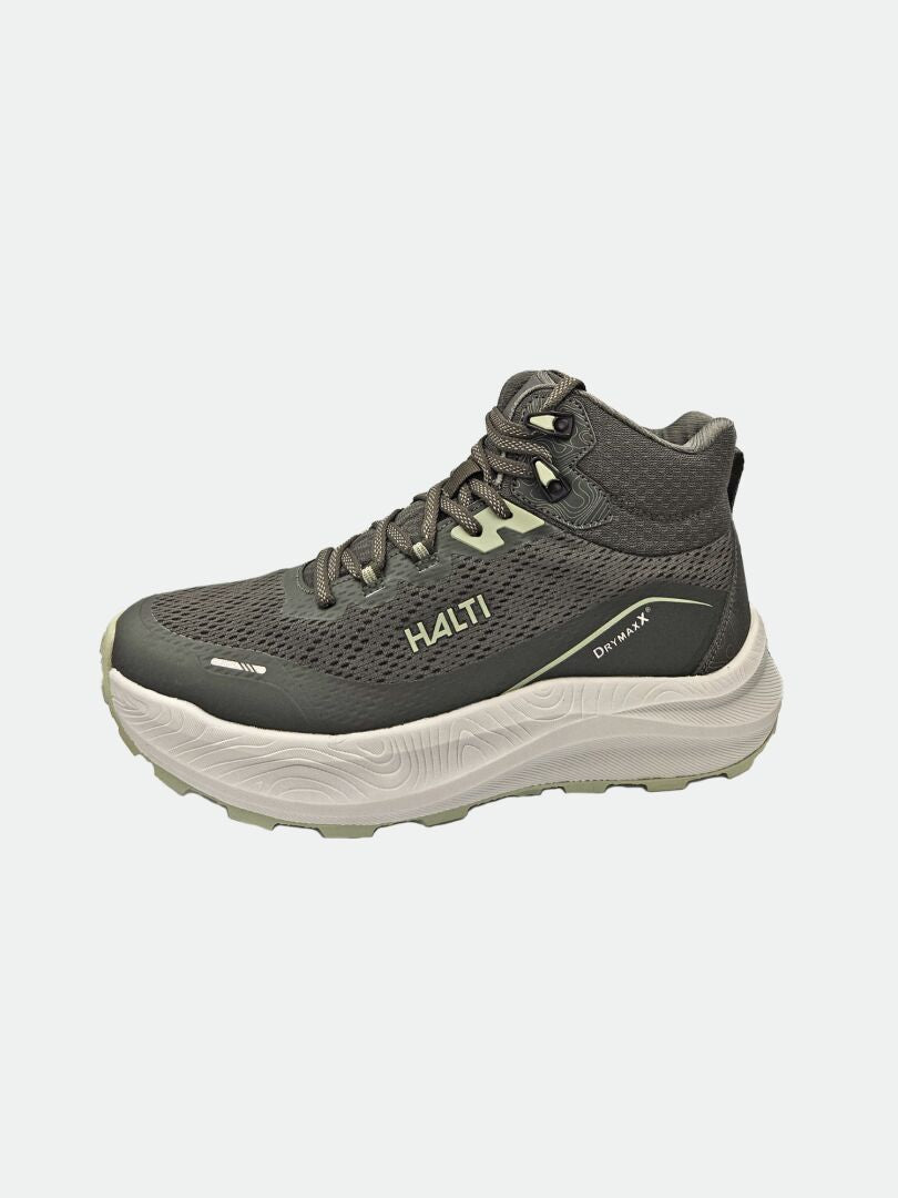 Halti Rapid DX Mid Outdoor-Schuhe für Herren in Grau-Weiß mit robuster Sohle – perfekt für jedes Abenteuer im Freien.