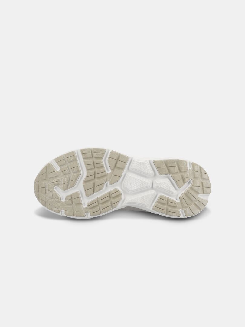 Die Unterseite des Tove Sneaker Damen von Halti zeigt eine strukturierte Sohle mit geometrischem Profil für alltäglichen Komfort.