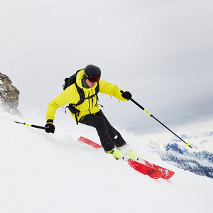 Halti Alpine ski touring jacket yellow / Halti Alpine miesten ski touring takki keltainen