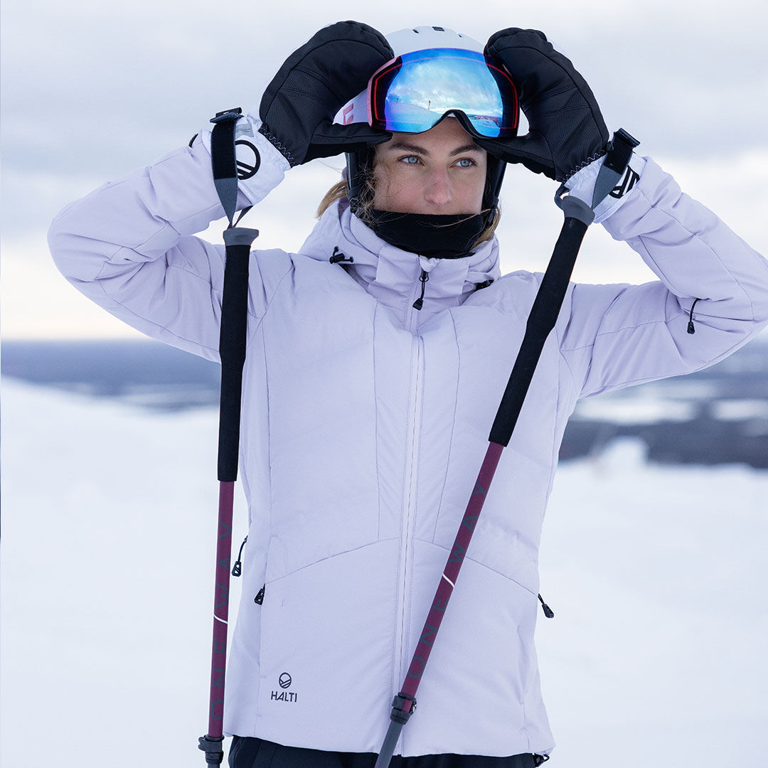 Halti Hiker Nordic Arcty Naisten Laskettelutakki - Women's Ski Jacket - Lavender