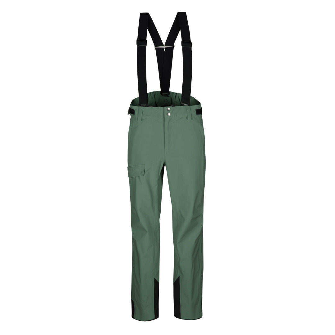 Halti Settler men's ski pants green - Miesten Vedenpitävät, Tuulenpitävät, Hengittävät Lasketteluhousut