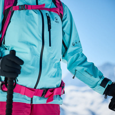 Halti Alpine women's ski touring jacket blue / Halti Alpine naisten ski touring takki sininen