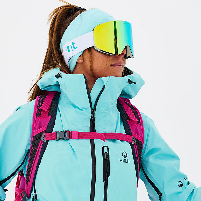 Halti Alpine women's skitouring jacket  / Halti Alpine naisten retkihiihtotakki sininen