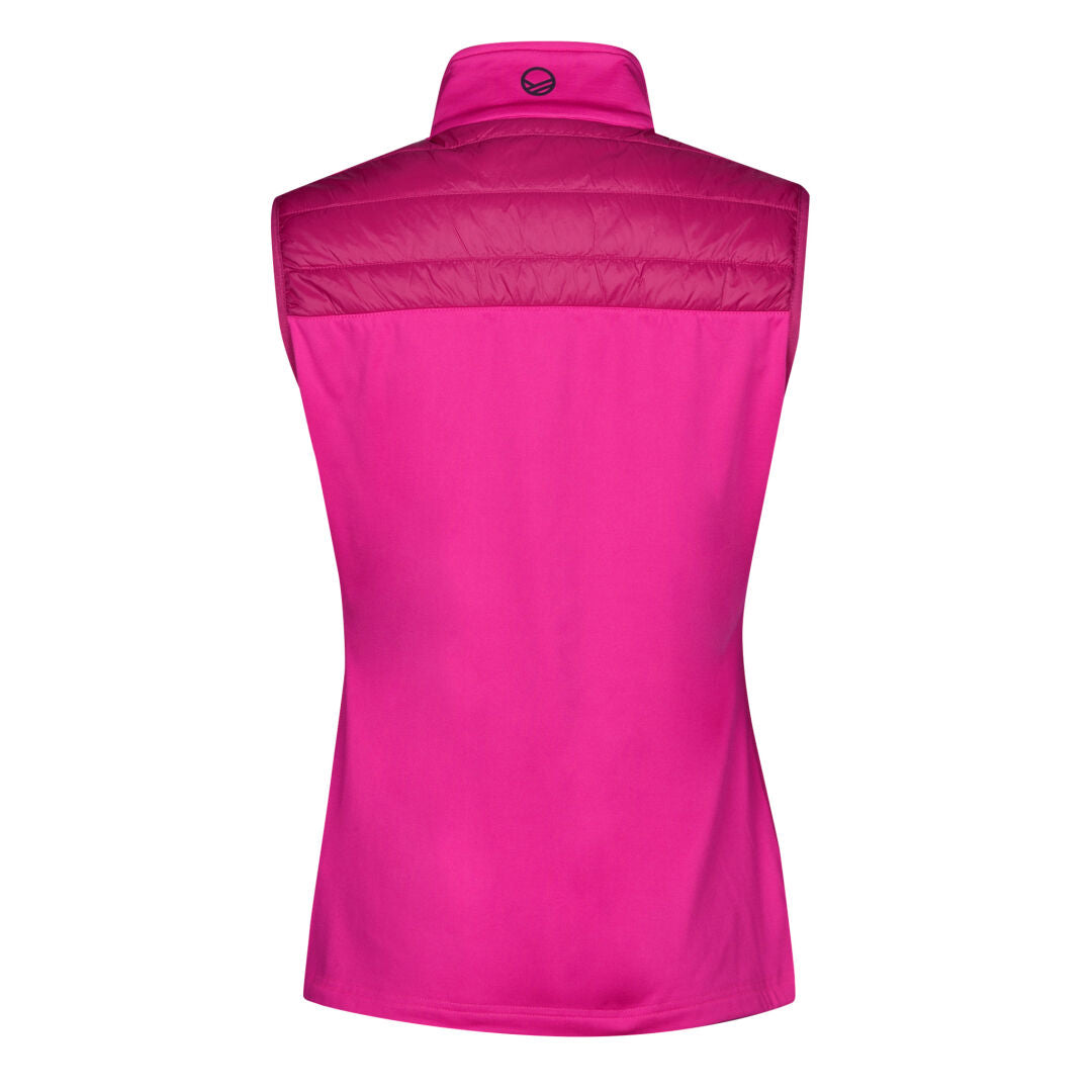 Halti Veidnes women's insulation vest pink