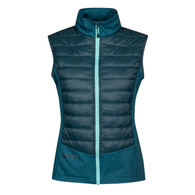 Halti Veidnes women's insulation vest blue