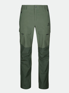 Halti Hiker DrymaxX 3L Ventilated Damen Hose mit Reißverschlusstaschen und verstärkten Knien auf weißem Grund.