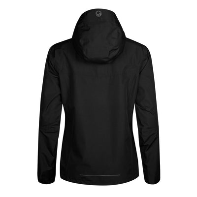 Halti forter naisten vedenpitävä takki musta / Halti Forter Women's Waterproof Jacket Black / Halti Forter damers vattentäta jacka svart / Halti Forter Damen wasserdichte Jacke schwarz