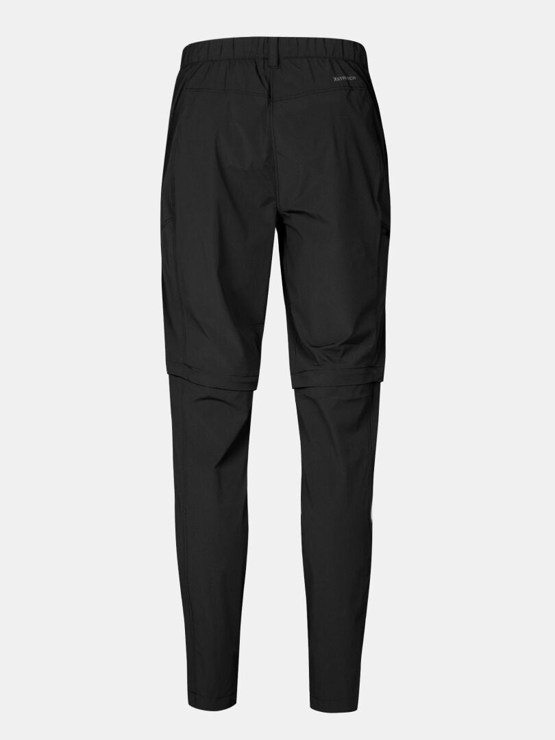 Halti Pallas Cool Stretch Zip-off Hosen Herren: vielseitige Outdoor-Hose mit Knie-Reißverschlüssen, die sich leicht in Shorts verwandeln lässt.