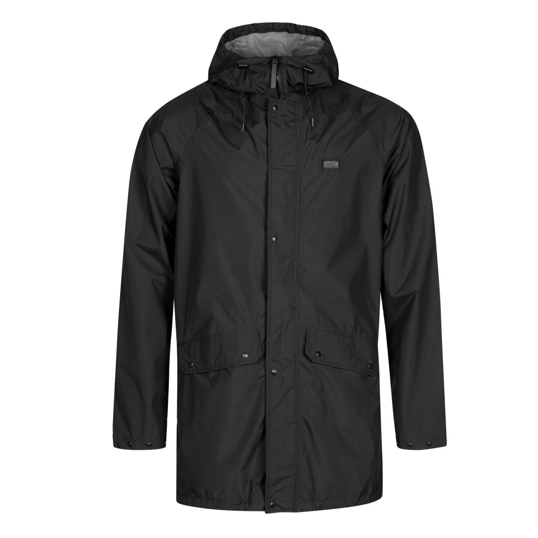 halti kallio kevee lightweight parka jacket men's black / halti kallio kevee miesten kevyt parkatakki musta