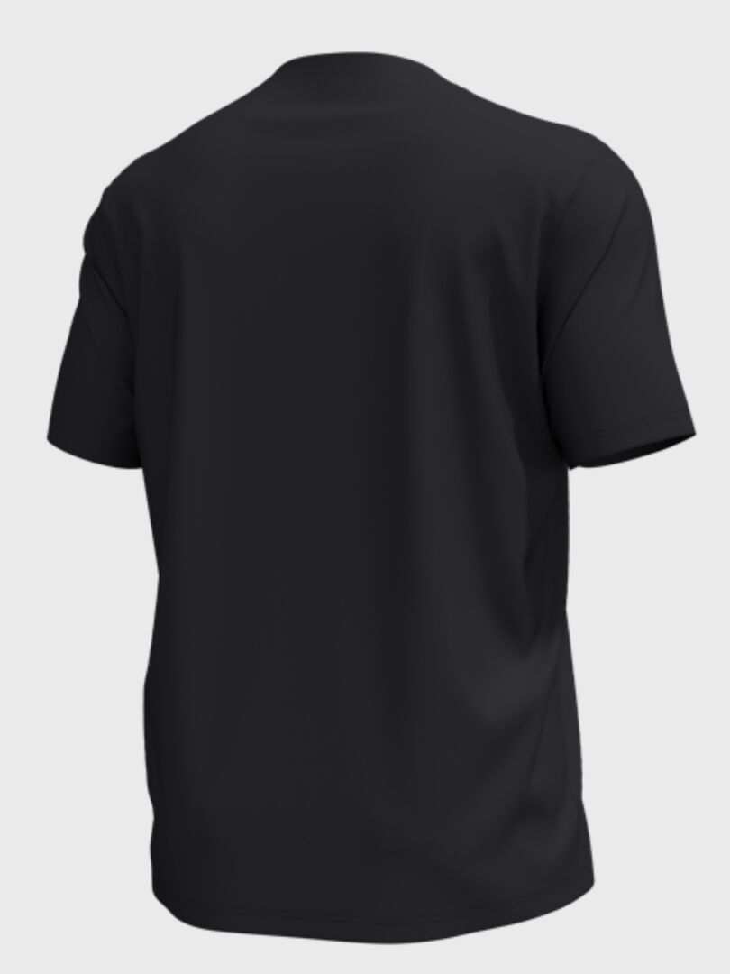 Das Halti Vehka Unisex-T-Shirt ist von hinten auf hellgrauem Hintergrund abgebildet.