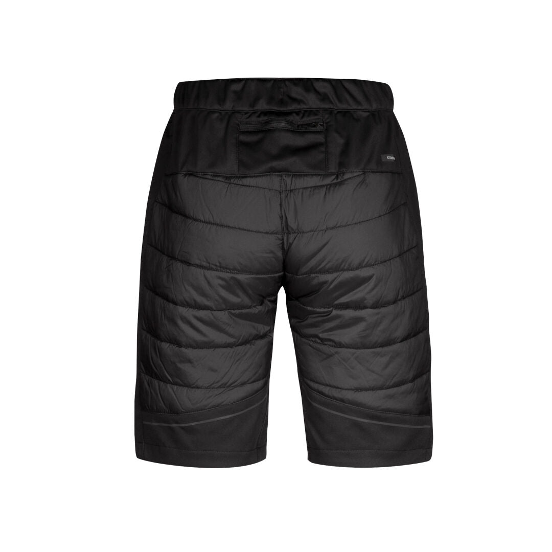 Halti Hanki Warm Hybrid Shorts Damen mit elastischem Bund und Reißverschlusstasche hinten, perfekt für Winteraktivitäten.