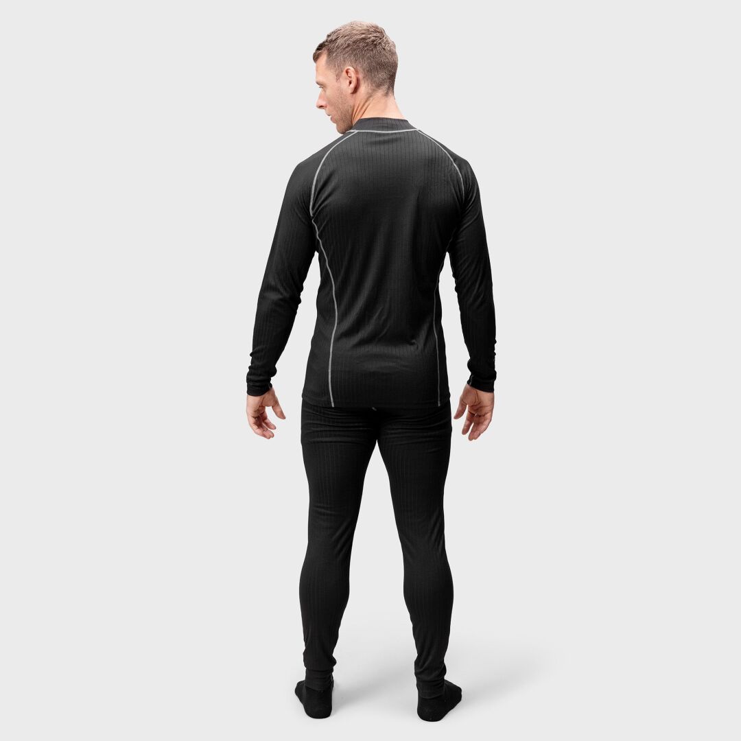 Halti Dual Baselayer Men's Black/ Dual Kerrasto miesten musta/ Dual Underställ Herr svart/ Dual unterwäsche Herren schwarz