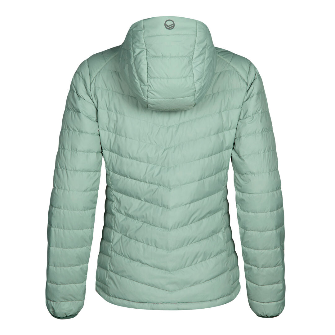 Halti Evolve Lite women's plus size down jacket in mint green