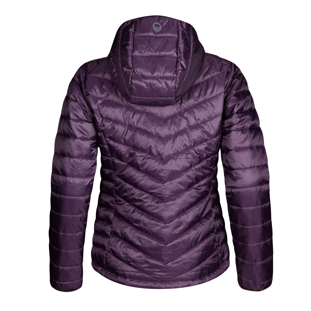 Halti Element women's plus size padded jacket purple