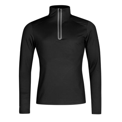 Halti Moodi men's half zip base layer shirt black